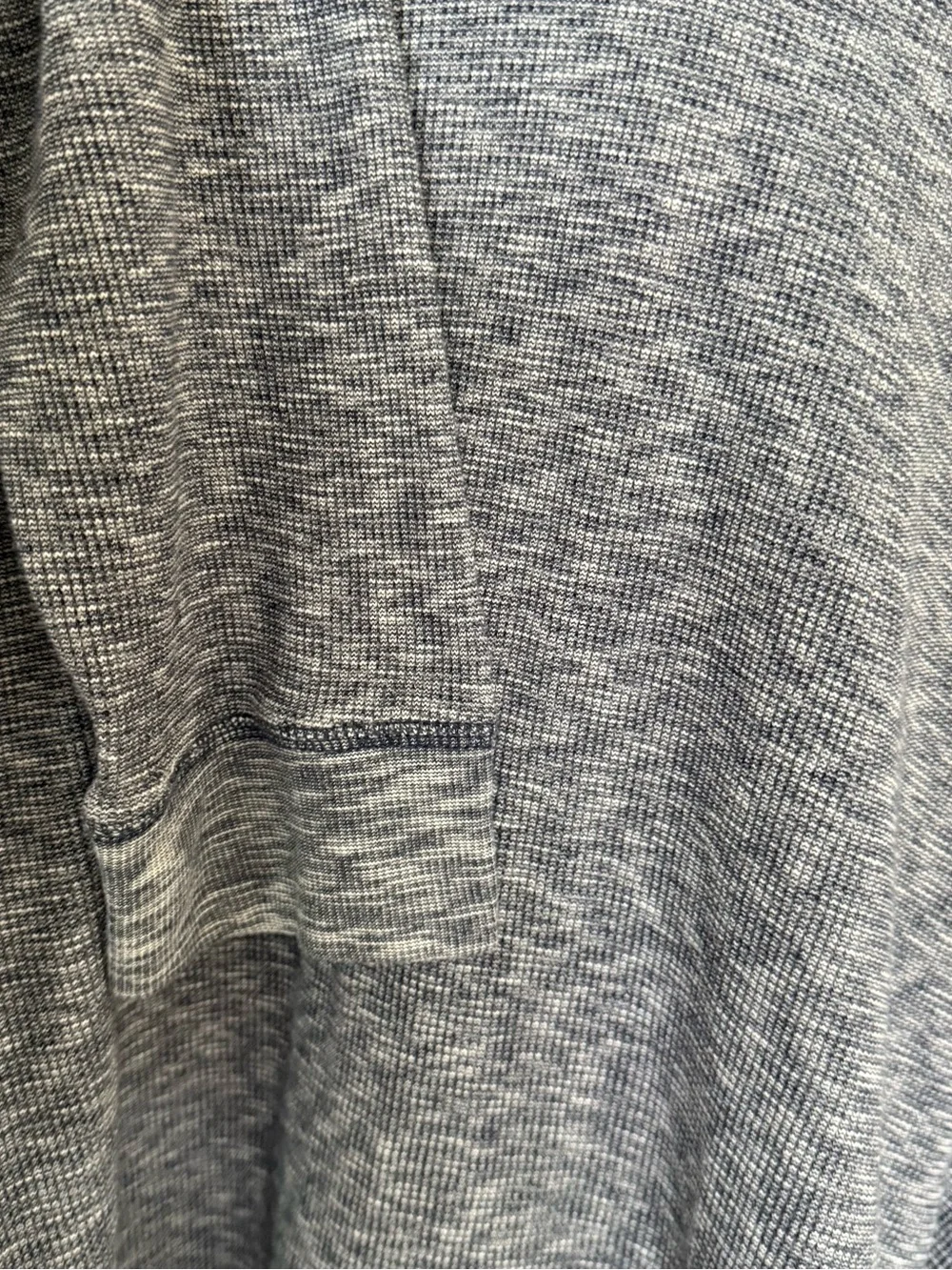 Banana Republic Men’s XXL Blue Marled Quarter-Zip Pullover Hoodie